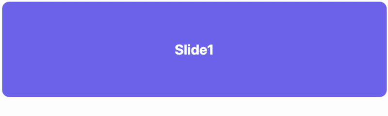 CSS Slideshow example